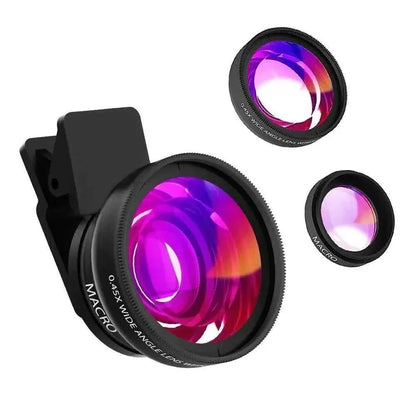 Objectif 3-en-1 pour la photographie
